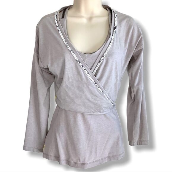 Lole Two Piece Wrap Top - Picture 1 of 9